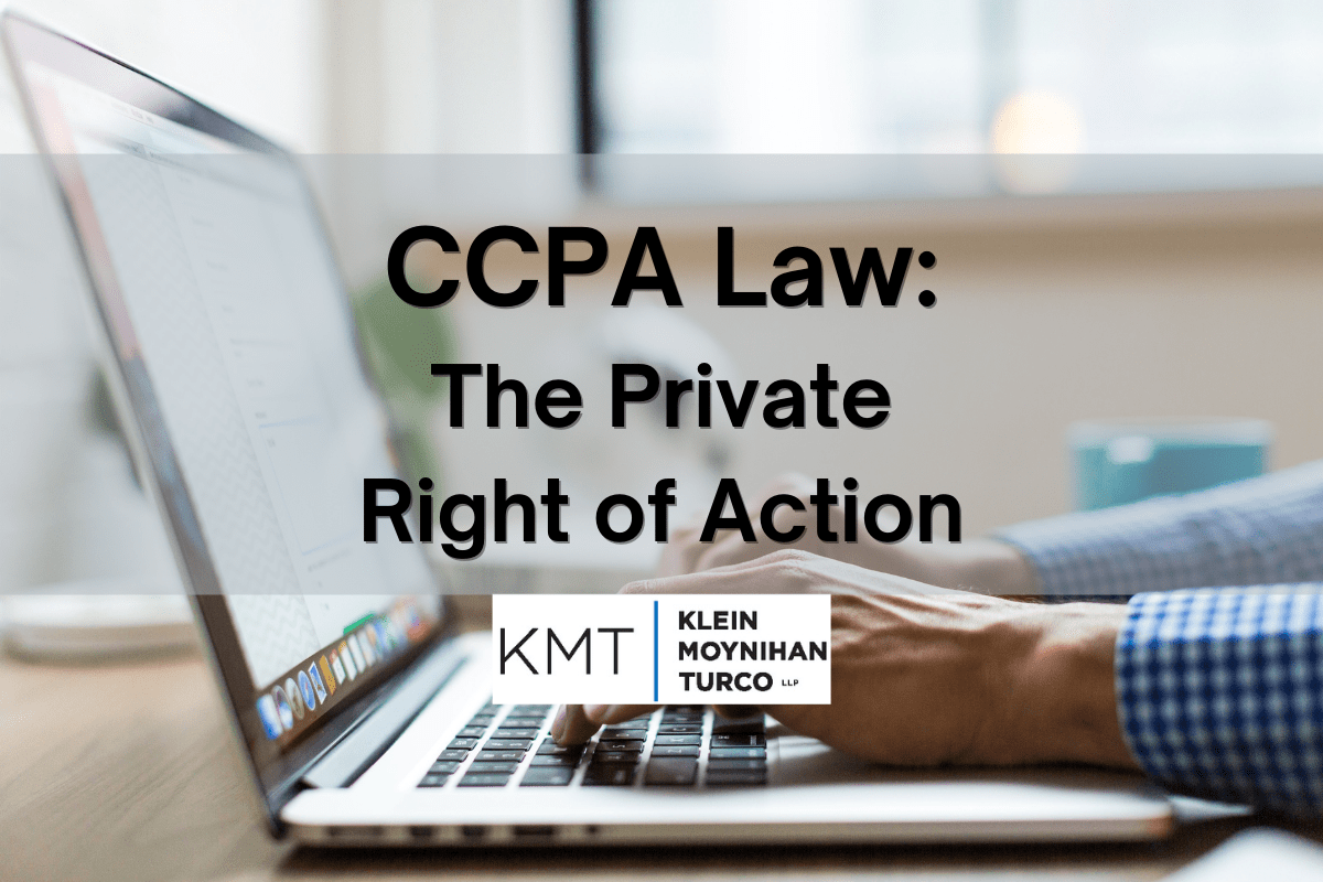 CCPA Law: The Private Right of Action