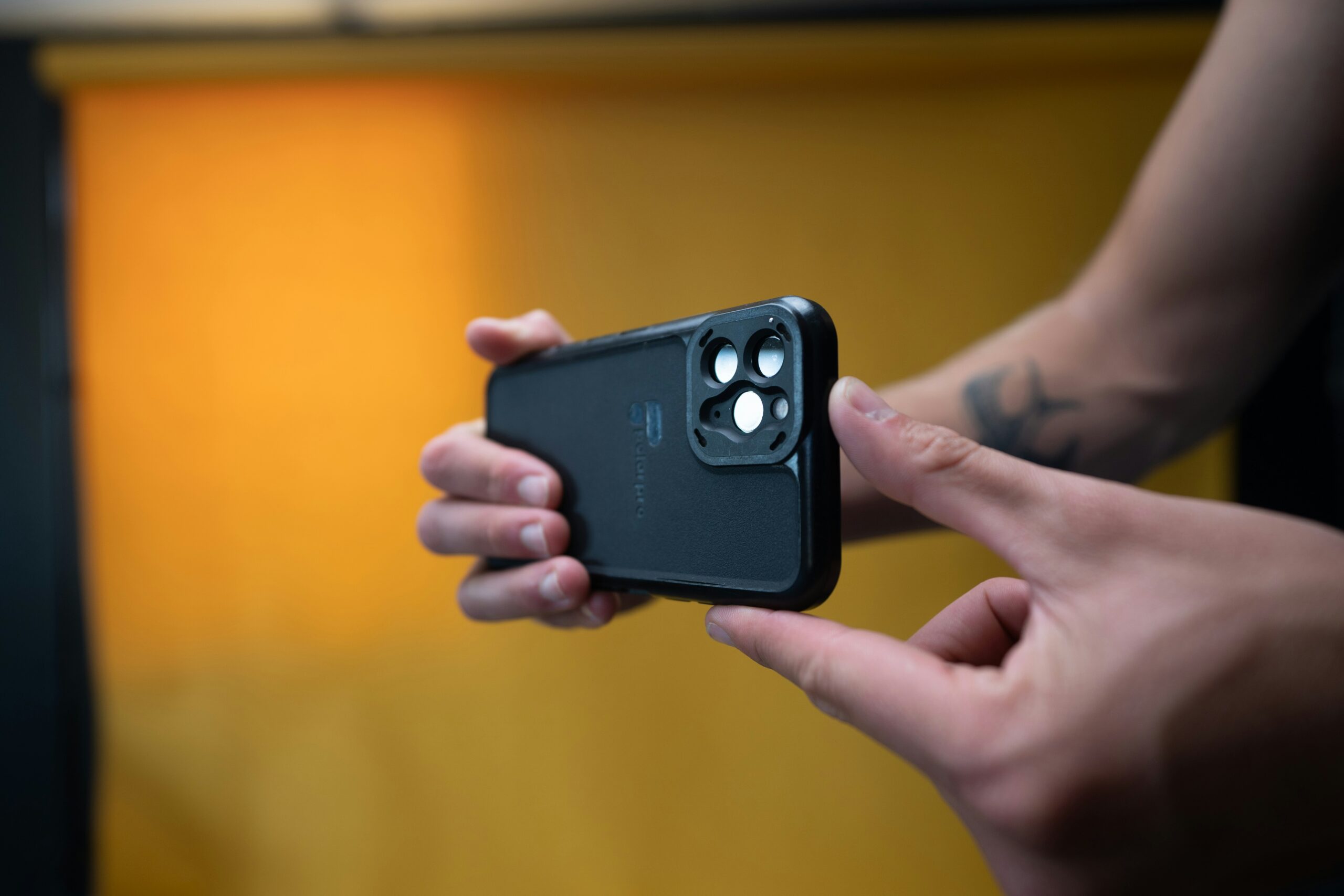 VVPA claim guy holding phone horizontally taking a video