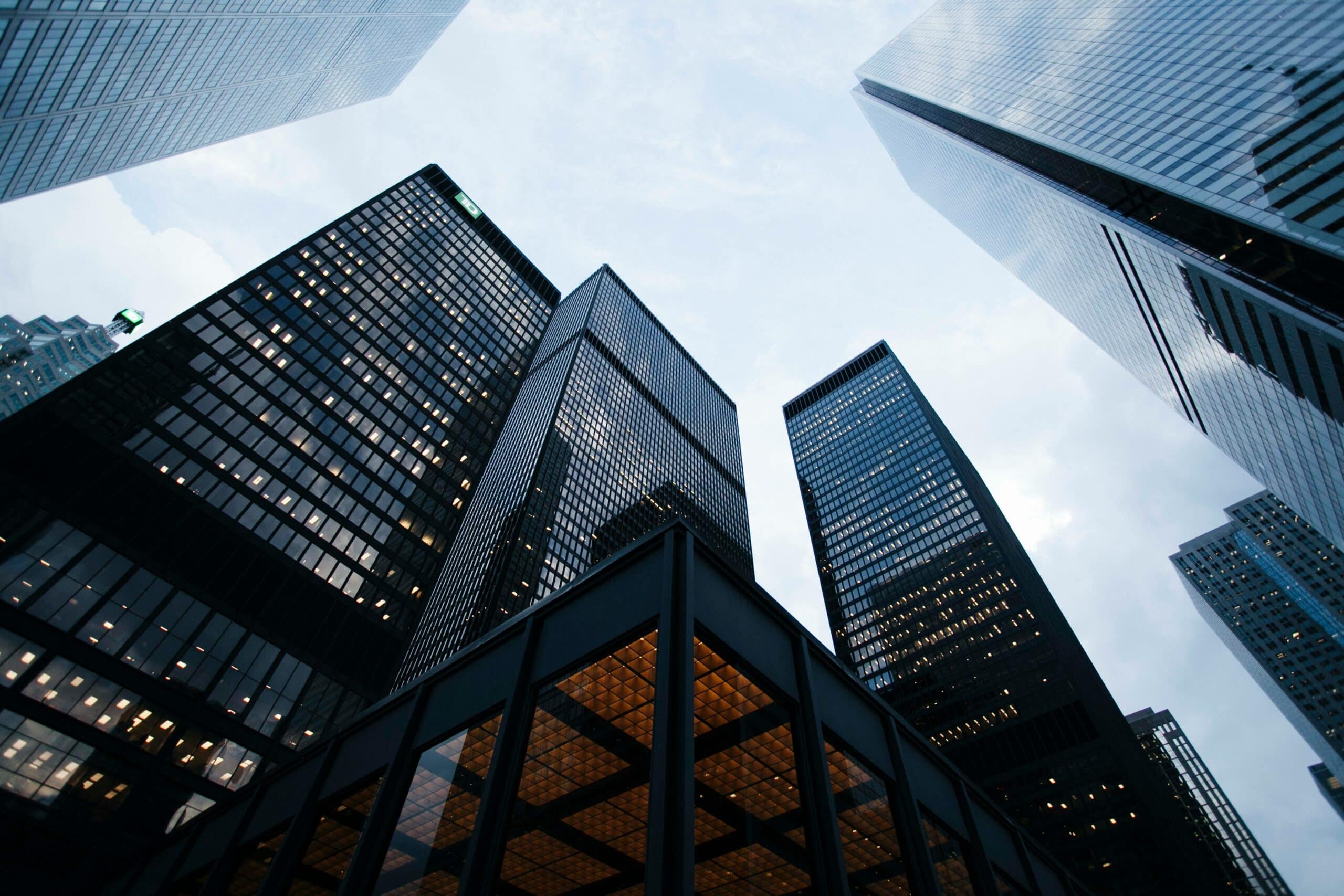a picture of a city building looking up cloudy dynamic pricing